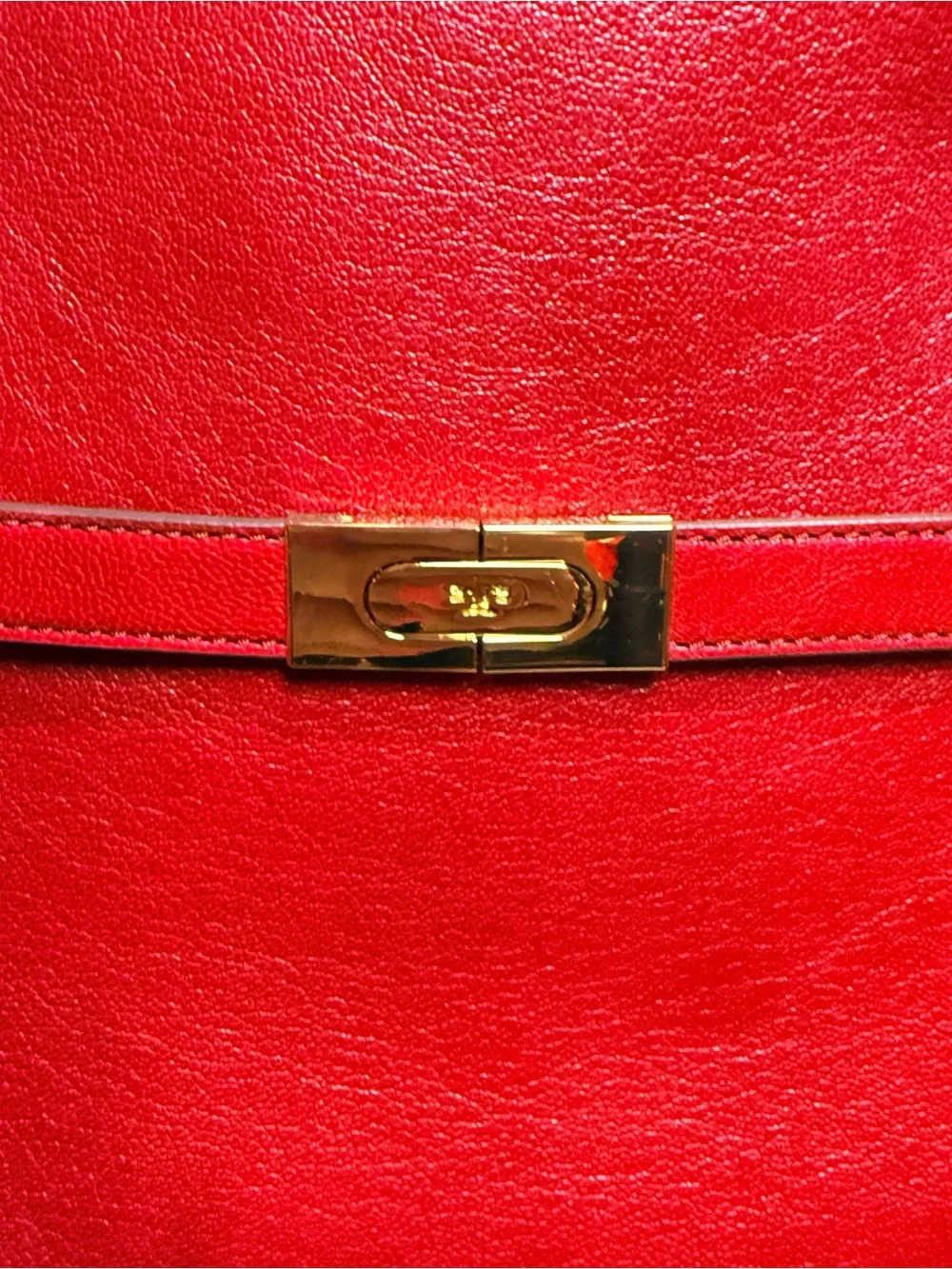 Tory Burch Small Lee RADZIWILL Double Bag in Ruby